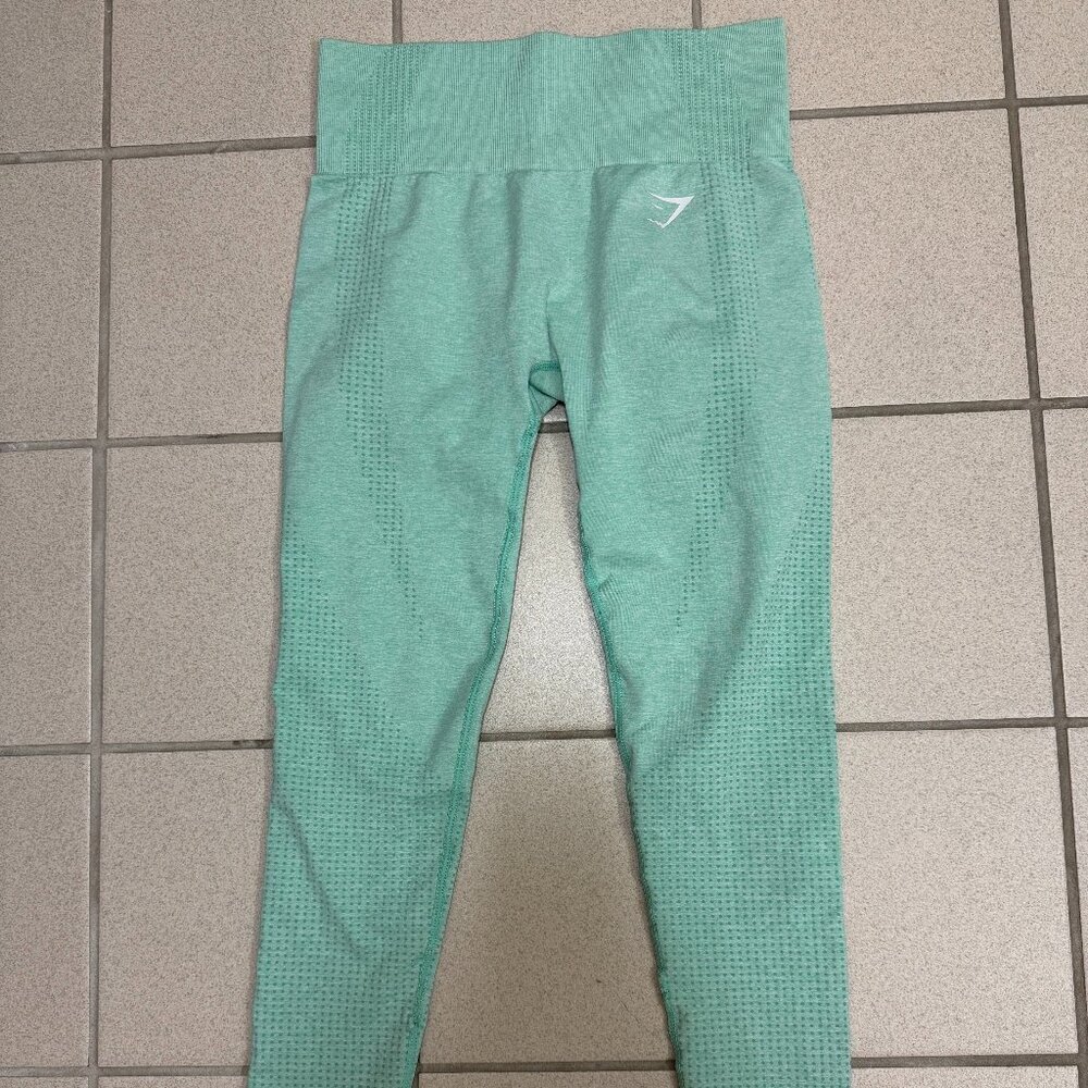 Gymshark Vital Seamless Leggings Mint Marl Womens Size XS